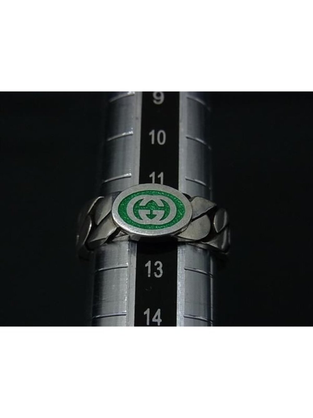 Gucci Interlocking Silver Ring - Picture 4 of 5